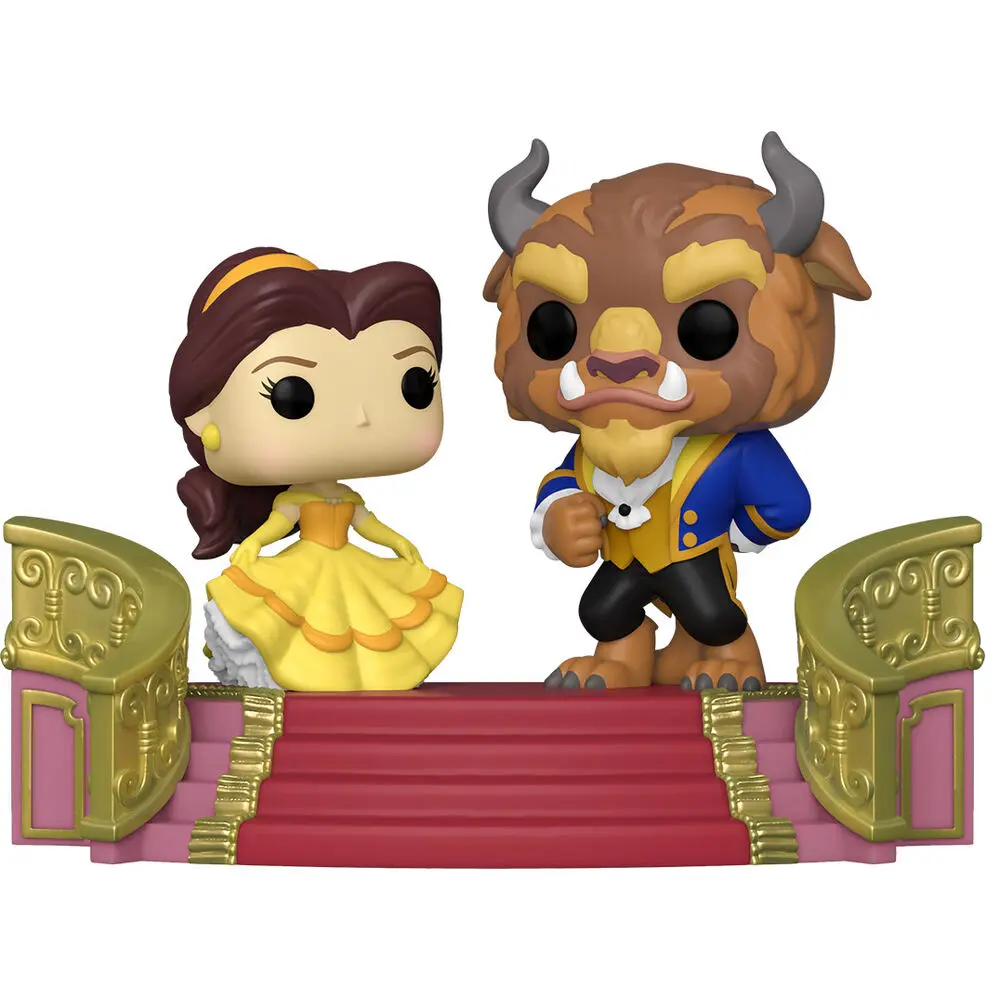 Beauty and the Beast POP Moment! Figurine de vinil pachet de 2 Formal Belle & Beast 9 cm poza produsului