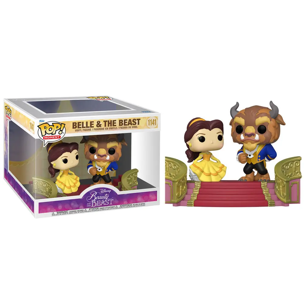 Beauty and the Beast POP Moment! Figurine de vinil pachet de 2 Formal Belle & Beast 9 cm poza produsului