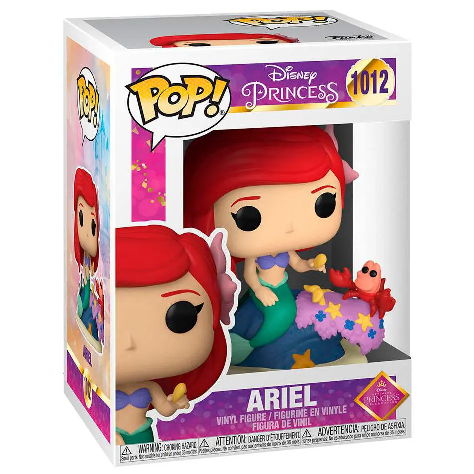 Disney: Ultimate Princess POP! Figurina Vinil Disney Ariel 9 cm poza produsului