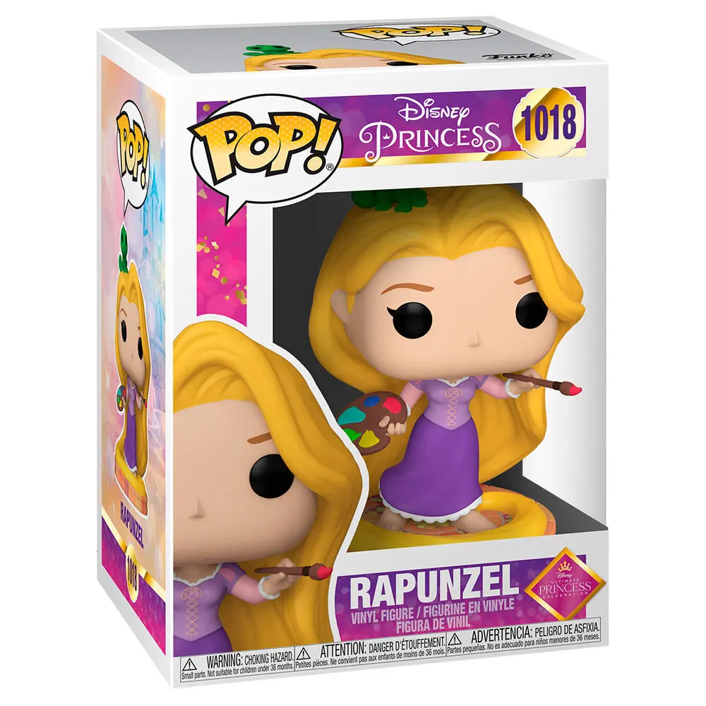 Disney: Ultimate Princess POP! Figurina Vinil Disney Rapunzel 9 cm poza produsului