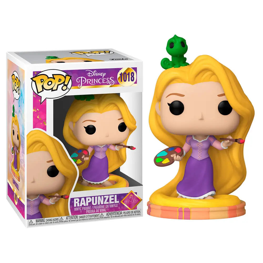 Disney: Ultimate Princess POP! Figurina Vinil Disney Rapunzel 9 cm poza produsului