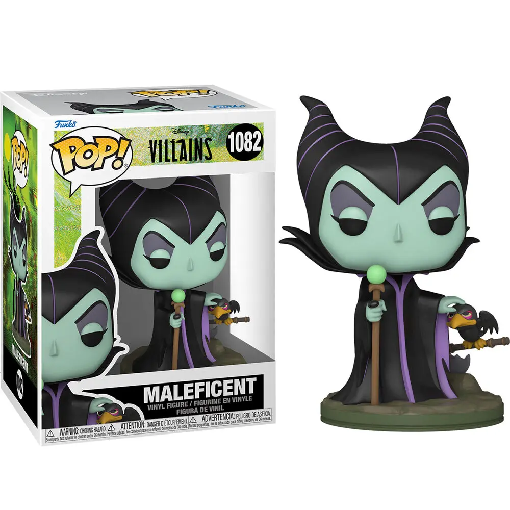 Disney: Villains POP! Disney Figurină de Vinil Maleficent 9 cm poza produsului