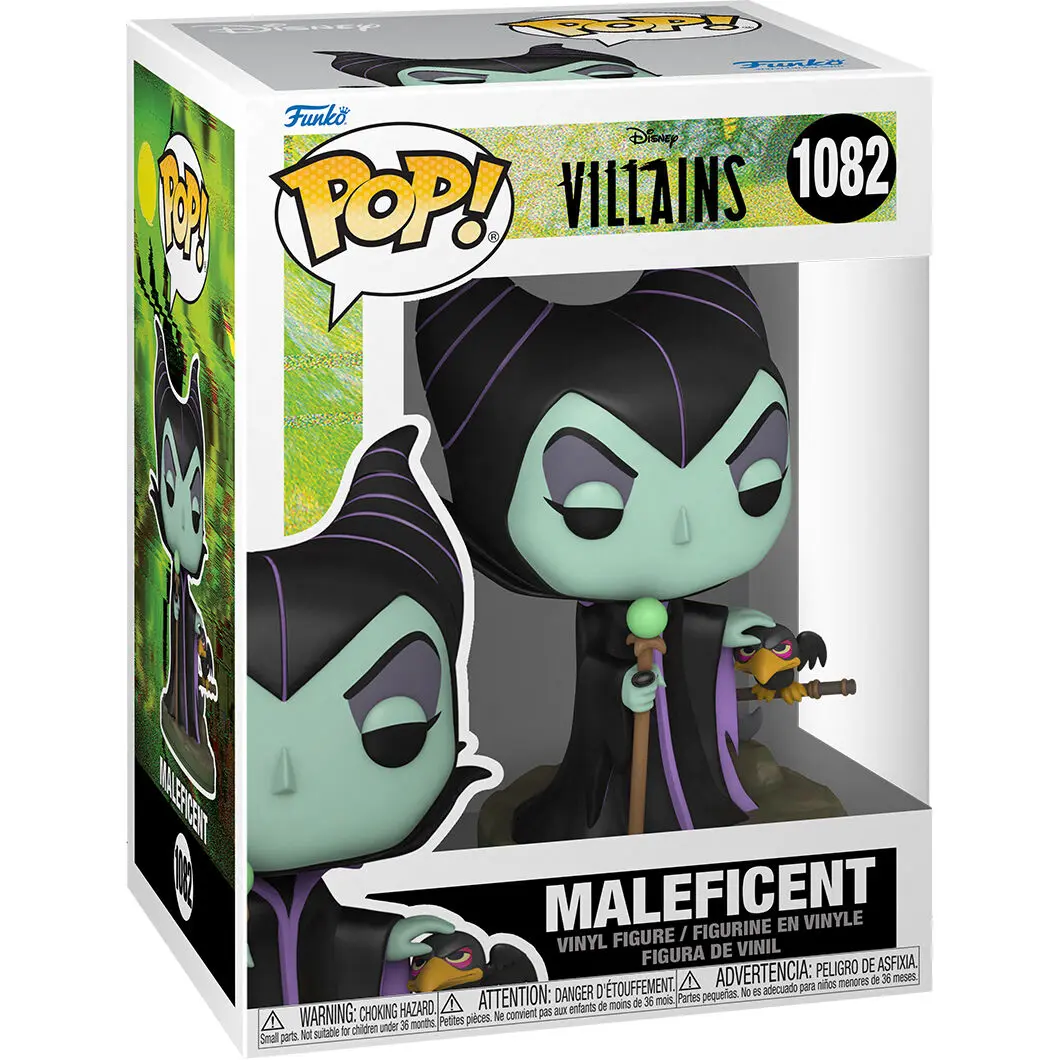 Disney: Villains POP! Disney Figurină de Vinil Maleficent 9 cm poza produsului