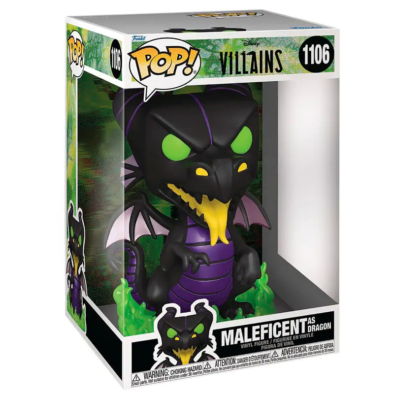 Disney: Villains Super Sized Jumbo POP! Figurina de vinil Maleficent Dragon 25 cm poza produsului