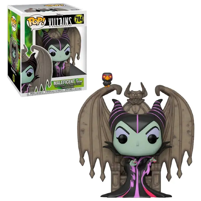 Figurină de vinil Disney POP! Deluxe Movies Maleficent on Throne 9 cm poza produsului