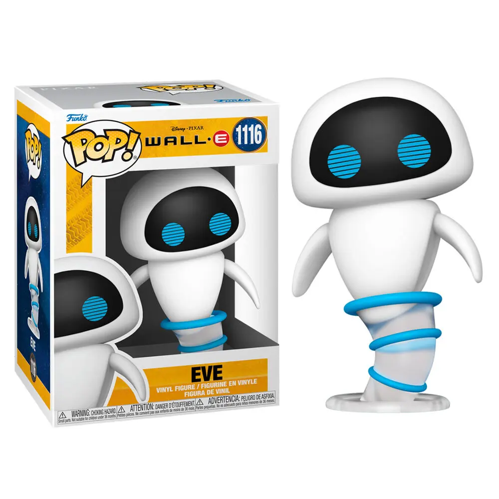 Wall-E POP! Movies Figurină Vinil Eve Zburătoare 9 cm poza produsului