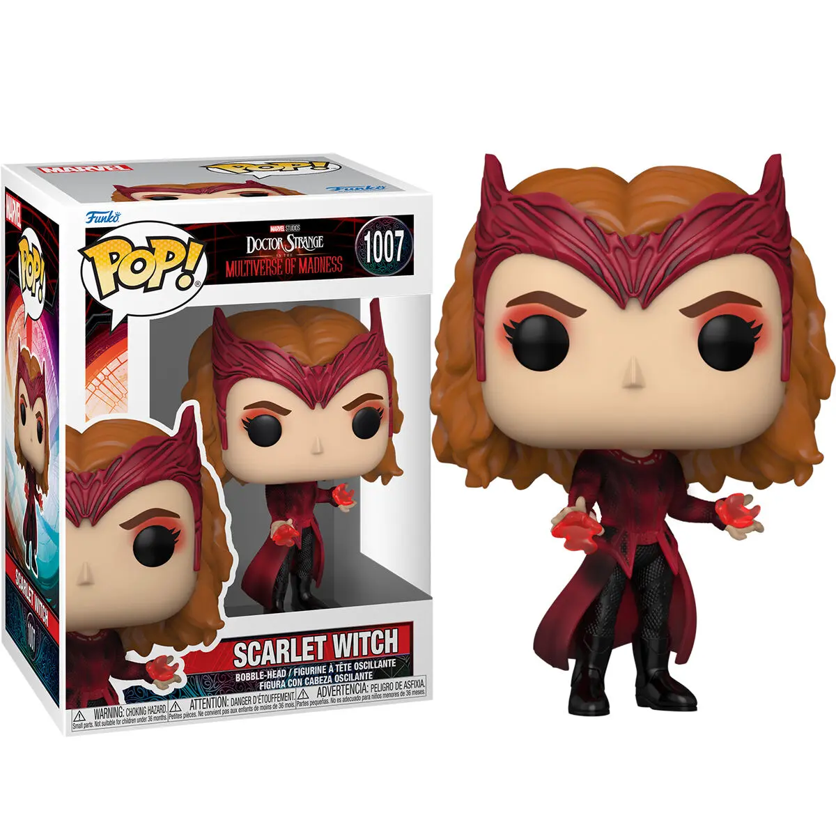 Doctor Strange in the Multiverse of Madness POP! Marvel Vinyl Figurina Vrăjitoarea Scarlet 9 cm poza produsului