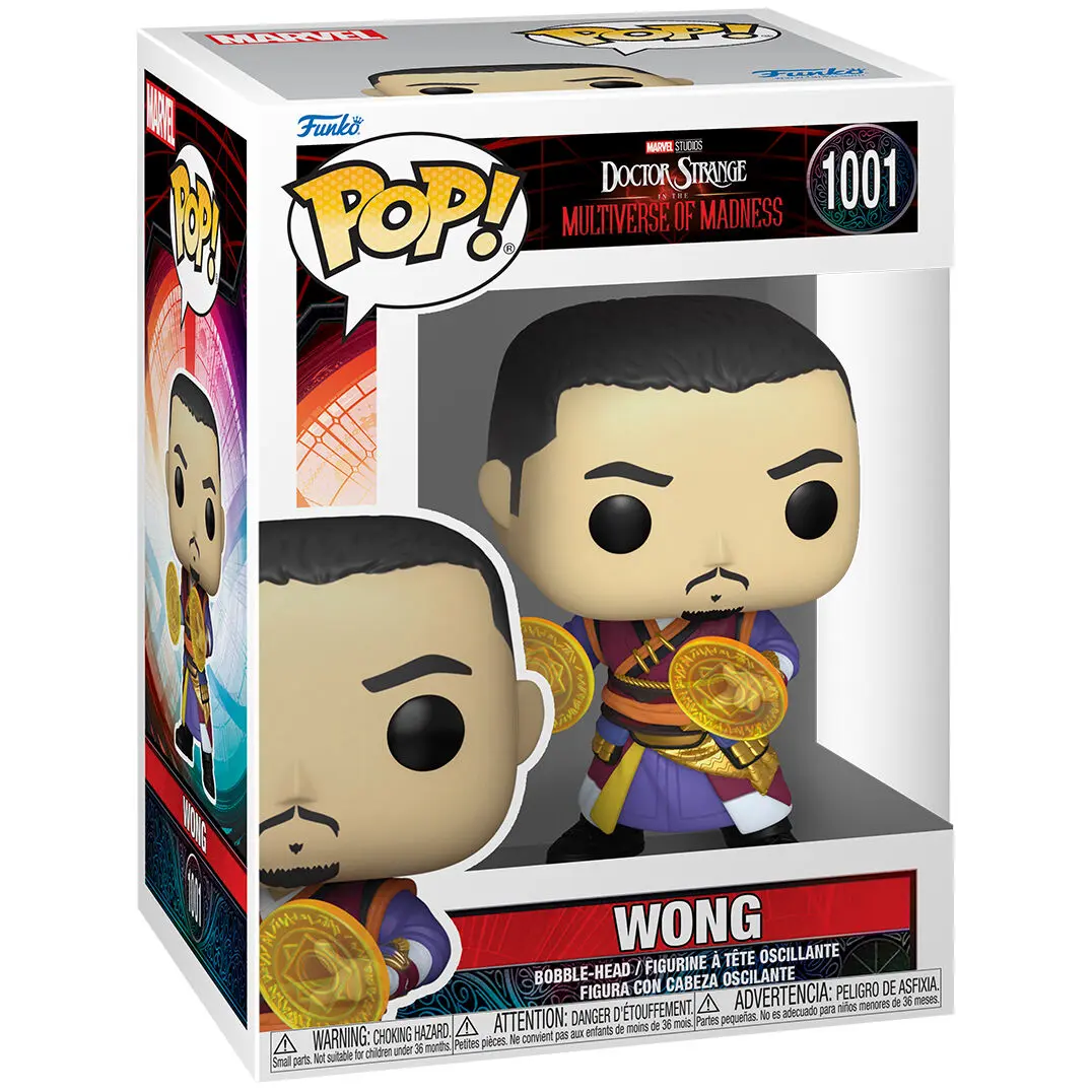 Doctor Strange in the Multiverse of Madness POP! Marvel Figurina Vinyl Wong 9 cm poza produsului