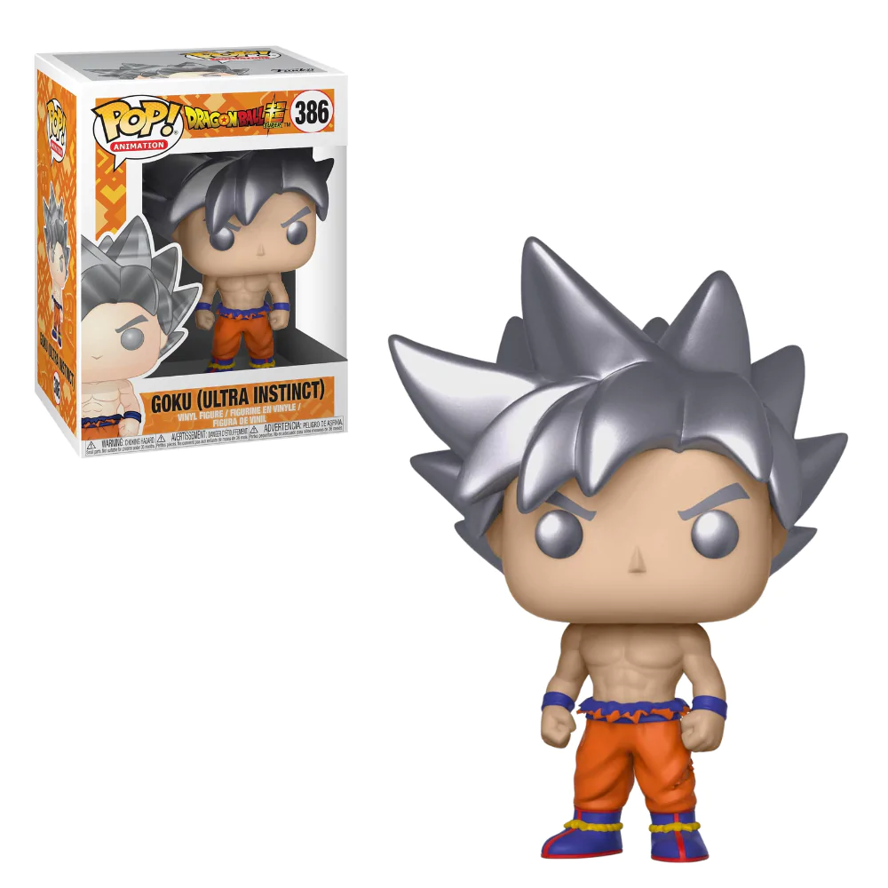 Dragon Ball Super POP! Figurină de animație din vinil Goku (Ultra Instinct) 9 cm poza produsului