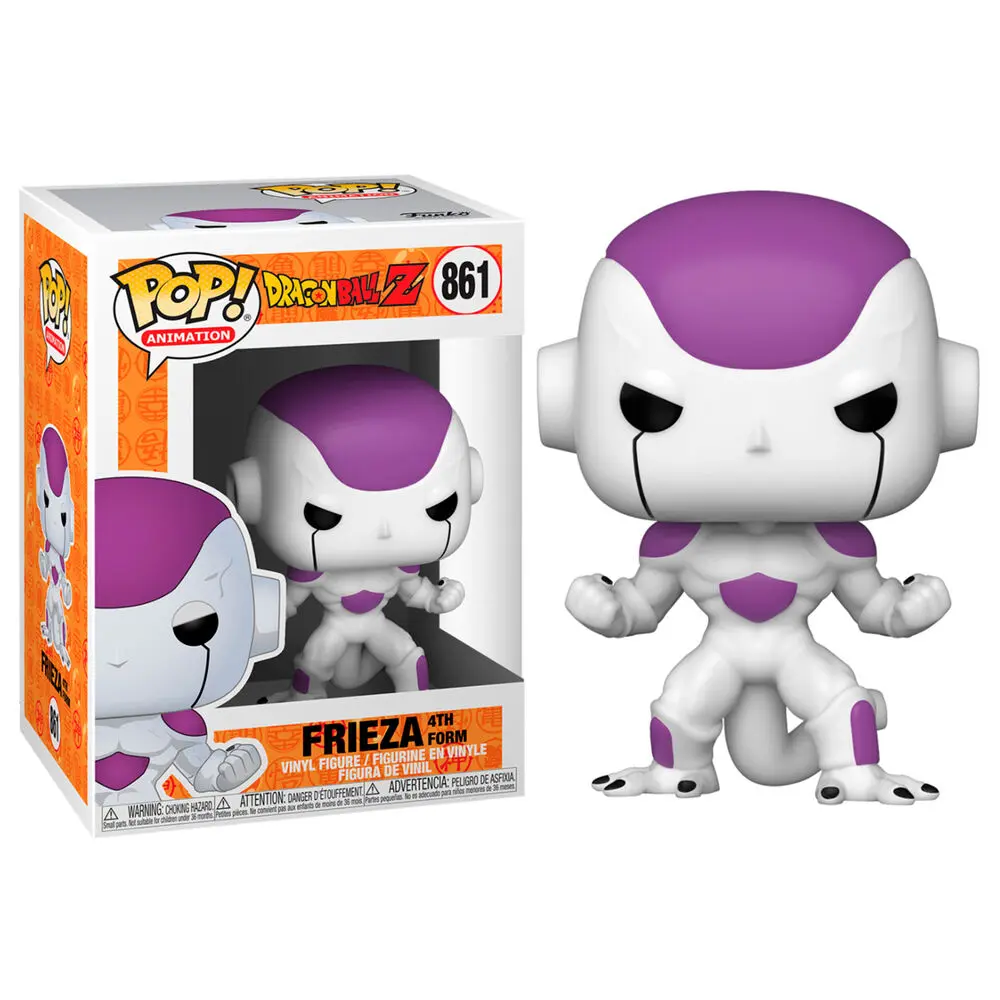 Figurină de vinil Dragon Ball Z POP! Animation Frieza (Prima Formă) 9 cm poza produsului