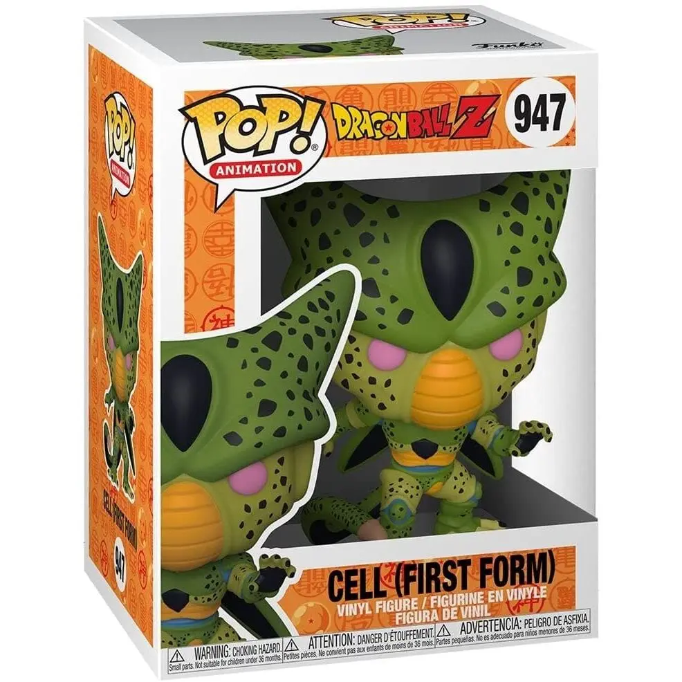 Dragon Ball Z POP! Animation Figurina de Vinil Cell (Prima Formă) 9 cm poza produsului