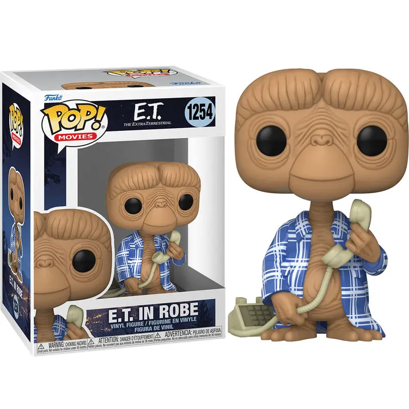 E.T. the Extra-Terrestrial POP! Figurina Vinyl E.T. în flanel 9 cm poza produsului