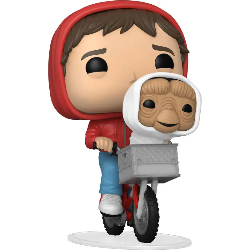 E.T. the Extra-Terrestrial POP! figurină de vinil Elliot cu ET în coșul de bicicletă 9 cm poza produsului