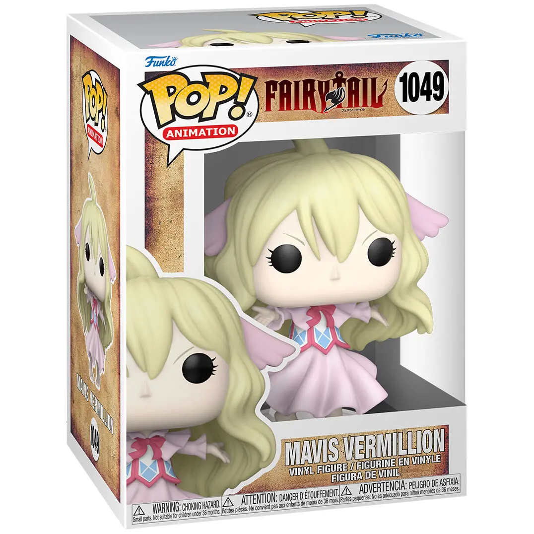 Fairy Tail POP! Animation Figurina Vinil Mavis Vermillion 9 cm poza produsului