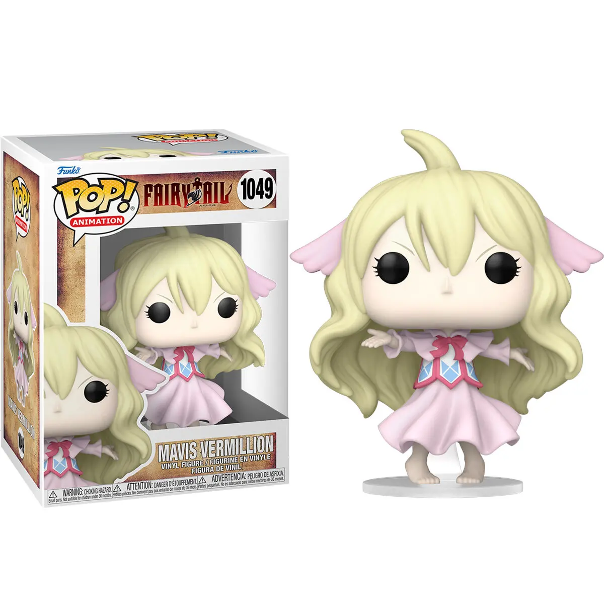 Fairy Tail POP! Animation Figurina Vinil Mavis Vermillion 9 cm poza produsului