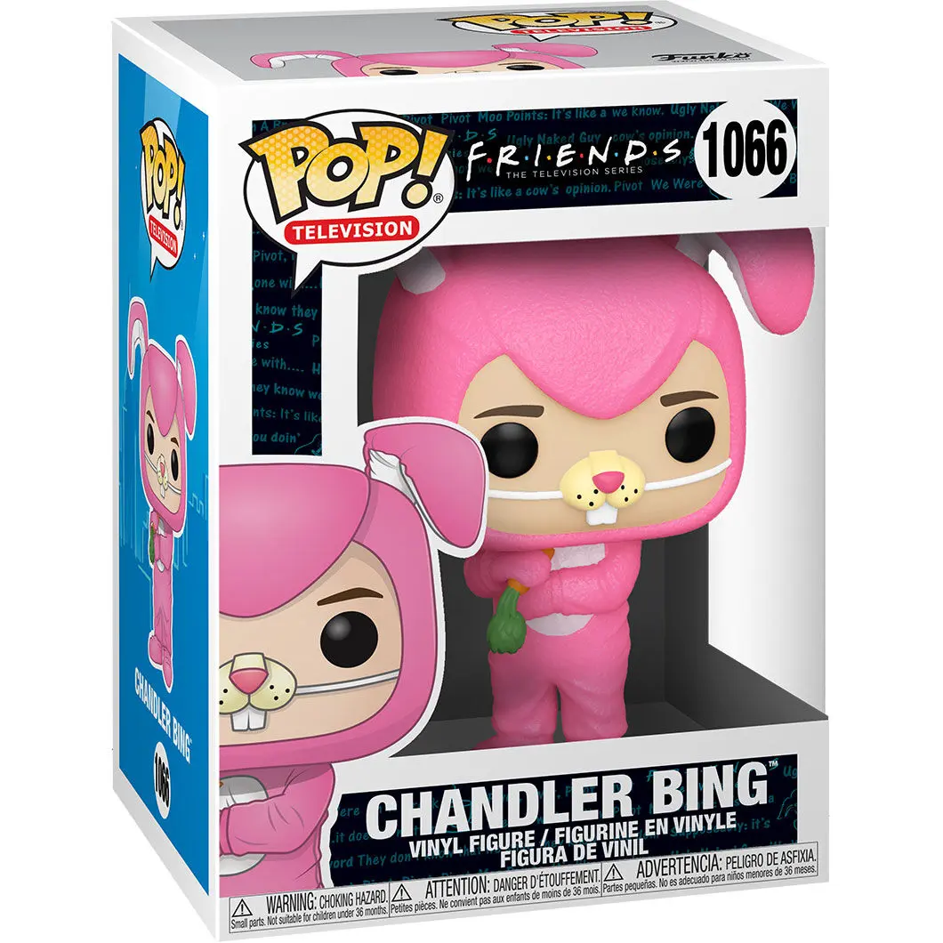 Friends POP! TV Figurina Vinyl Chandler as Bunny 9 cm poza produsului