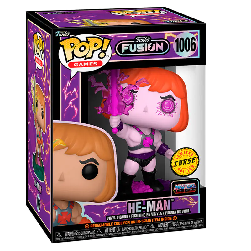 Figurină POP Funko Fusion Masters of the Universe He-Man Chase poza produsului