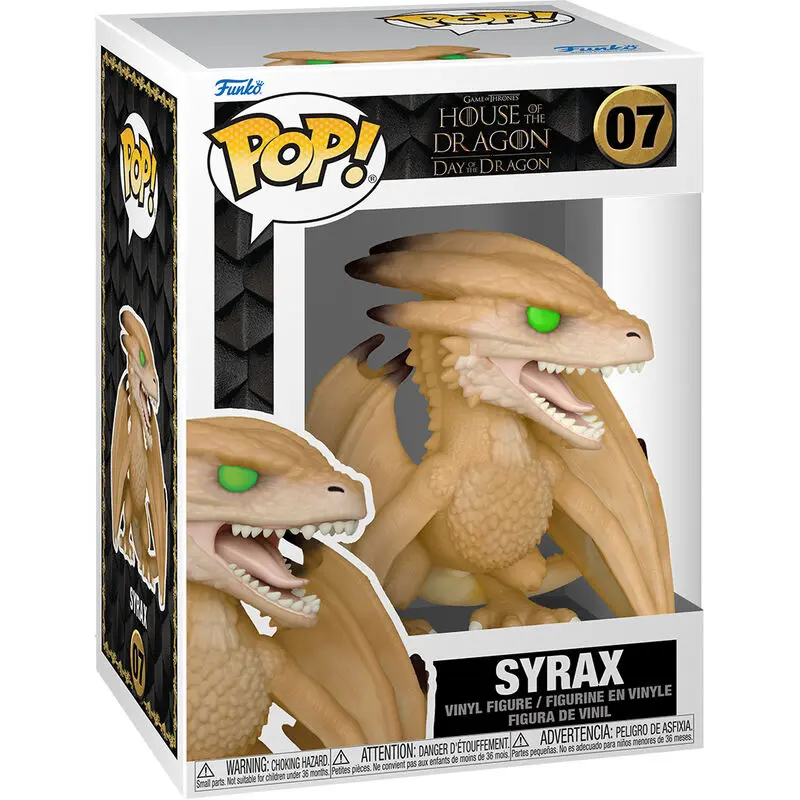 House of the Dragon POP! Figurina TV Vinyl Syrax 9 cm poza produsului