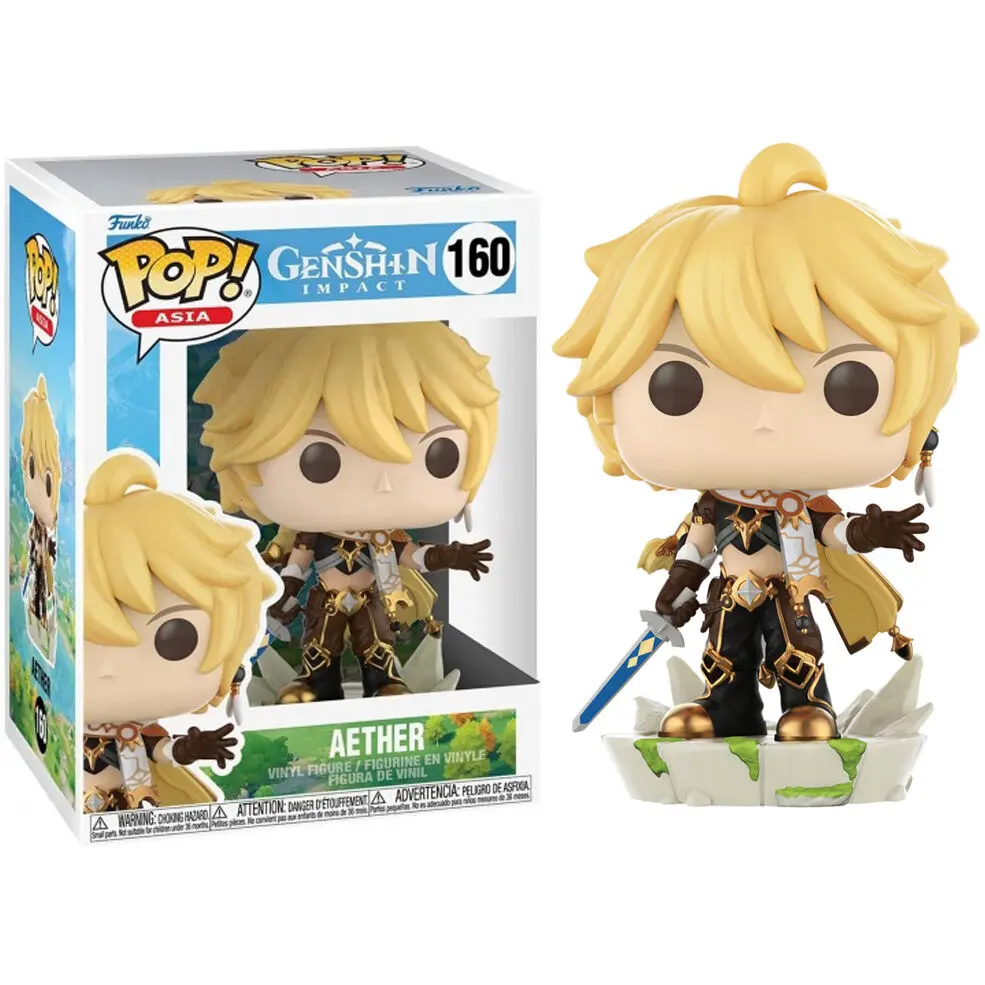 Genshin Impact POP! Games Figurina de Vinil Aether 9 cm poza produsului