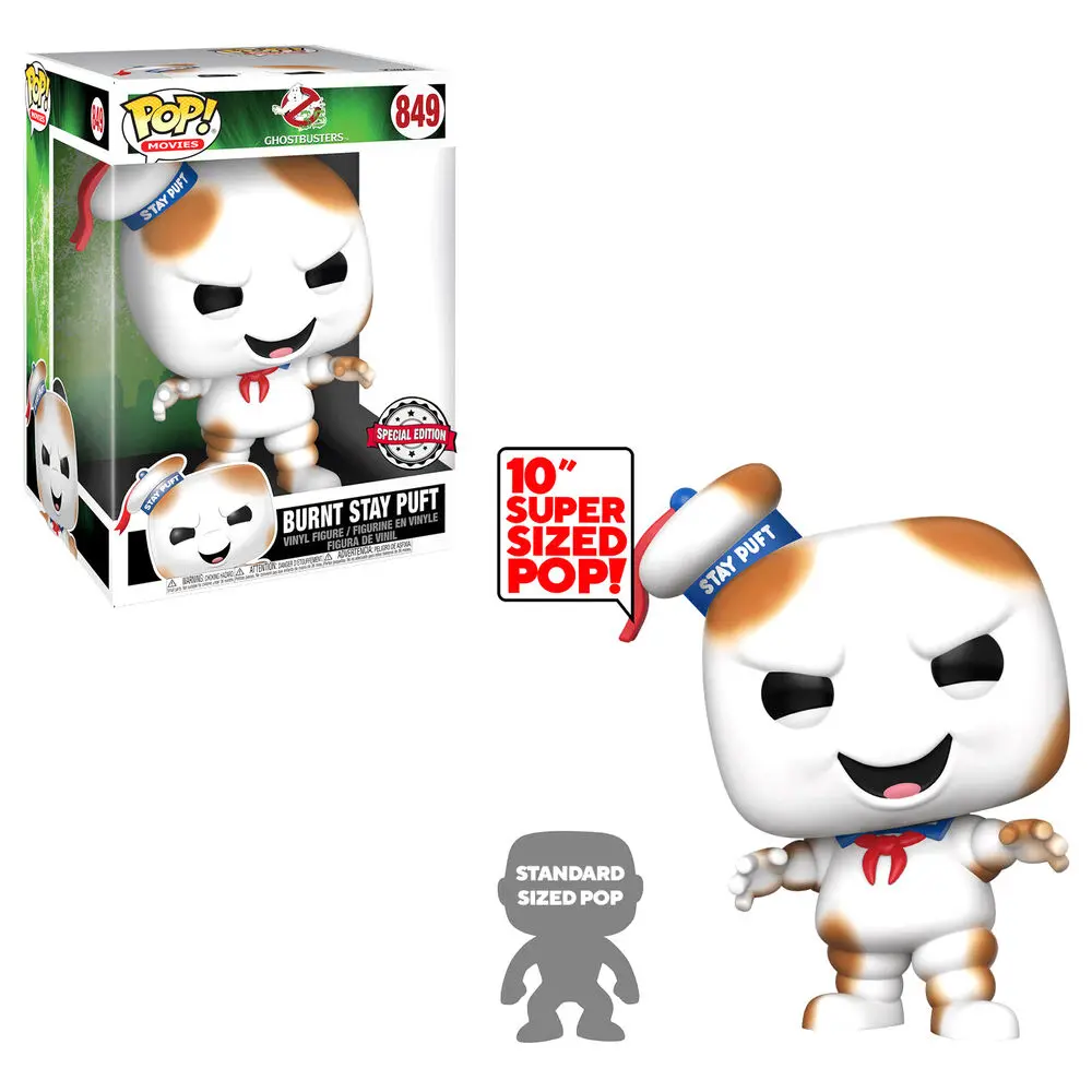 figurina POP Ghostbusters Burnt Stay Puft 25cm poza produsului