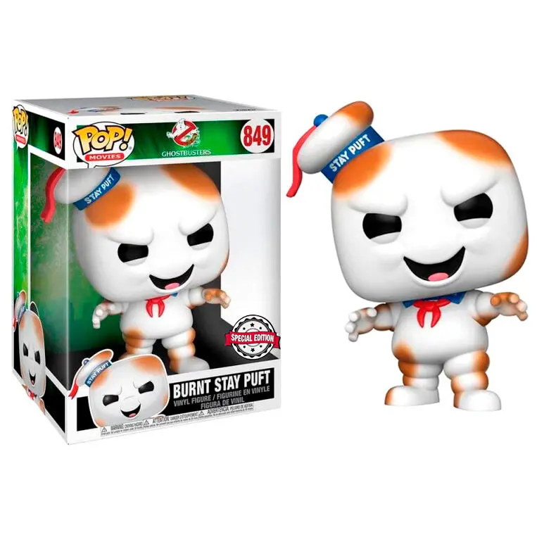 figurina POP Ghostbusters Burnt Stay Puft 25cm poza produsului