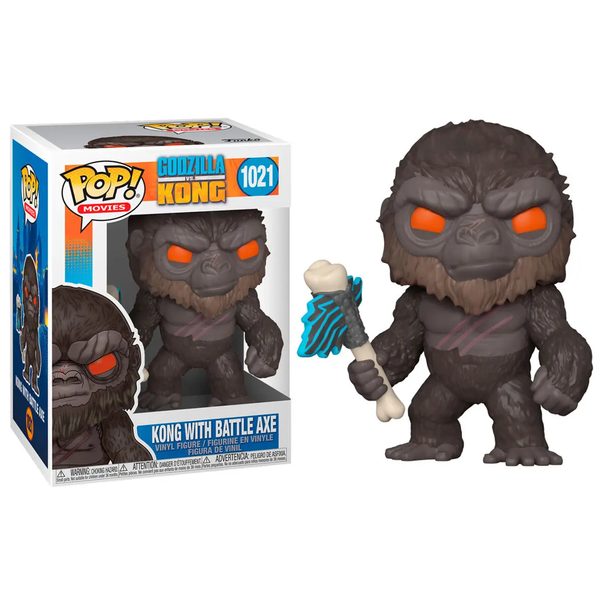 Godzilla Vs Kong POP! Movies Figurina Vinil King Kong cu secure 9 cm poza produsului