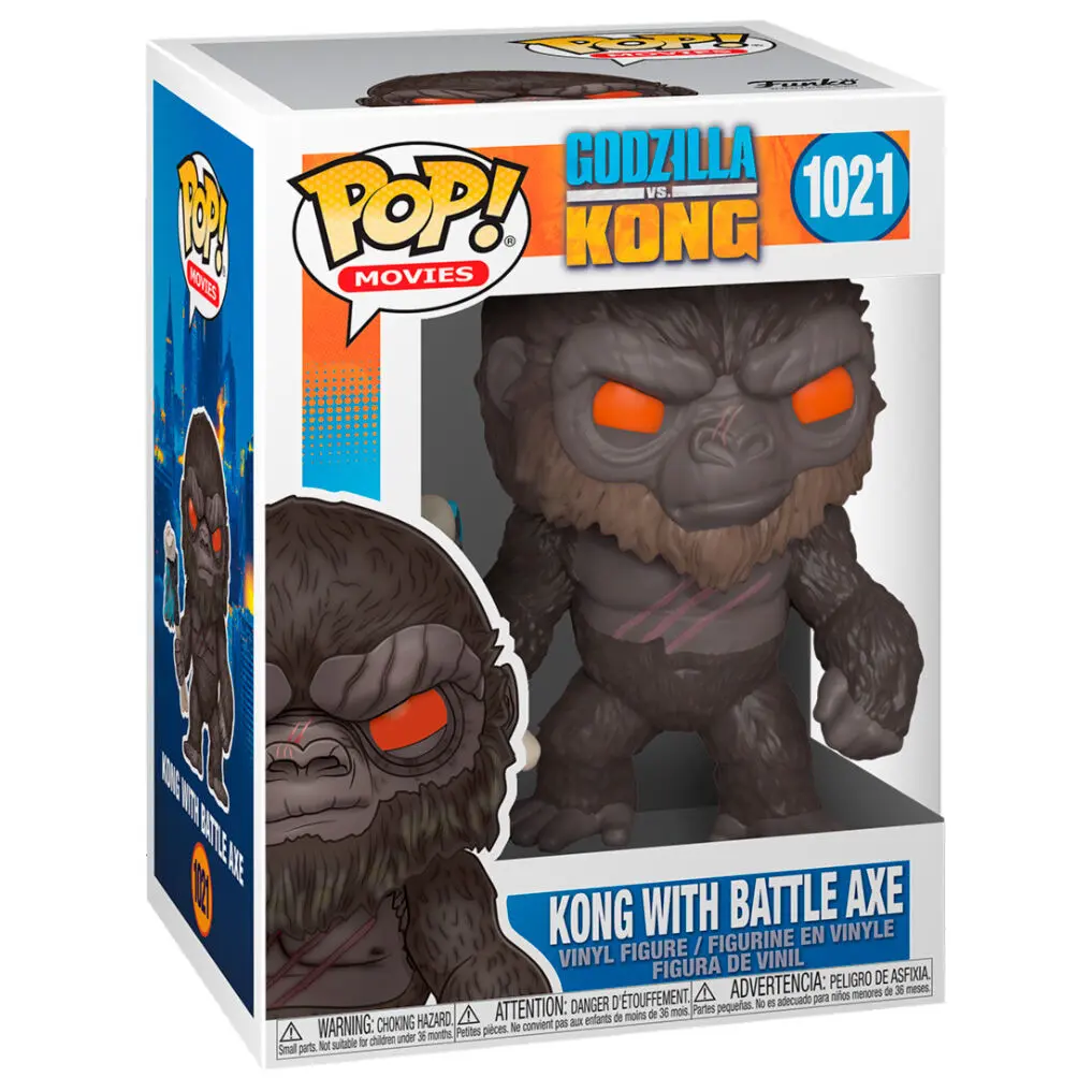 Godzilla Vs Kong POP! Movies Figurina Vinil King Kong cu secure 9 cm poza produsului