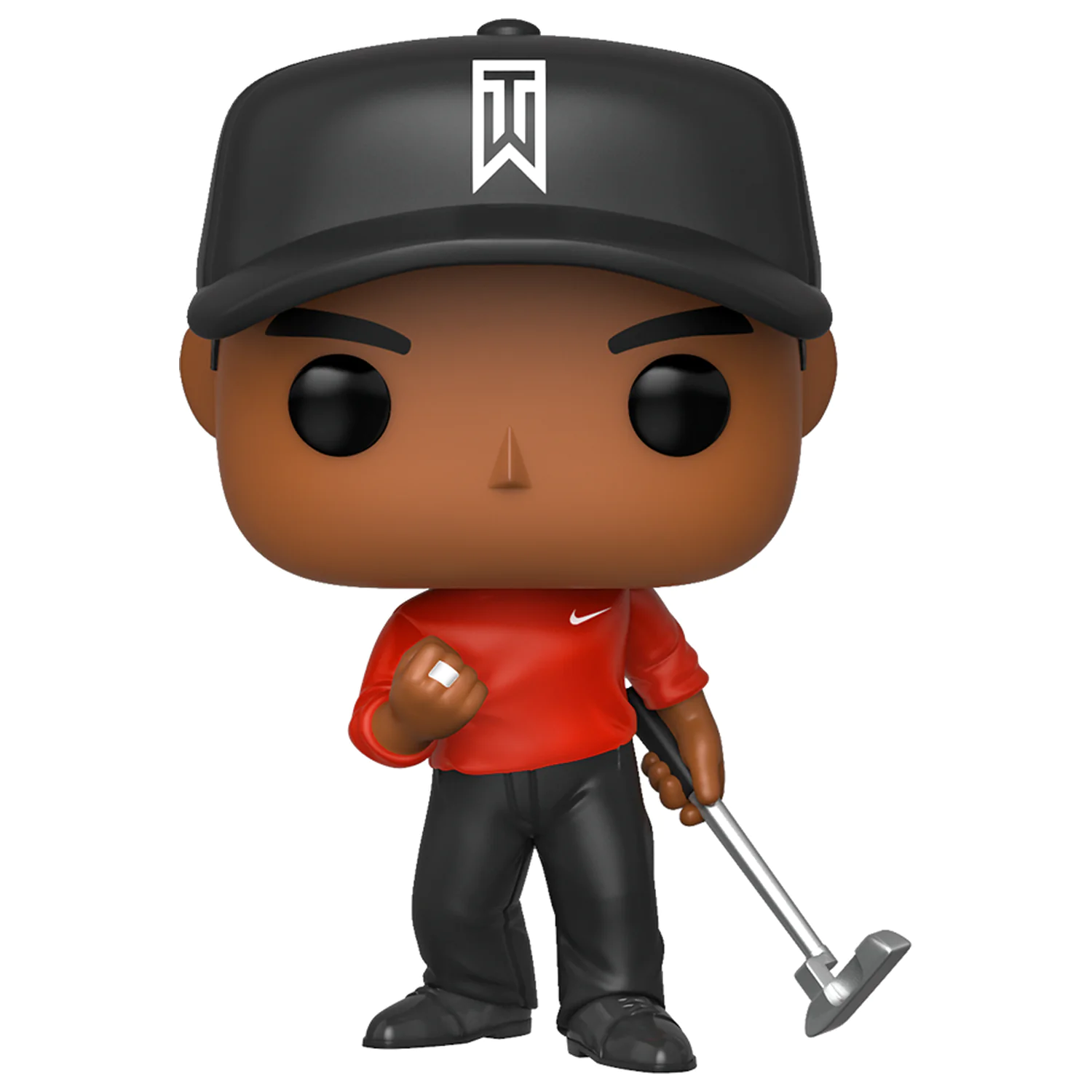 Figurină de vinil Golf Tiger Woods POP! Tiger Woods (Red Shirt) 9 cm poza produsului
