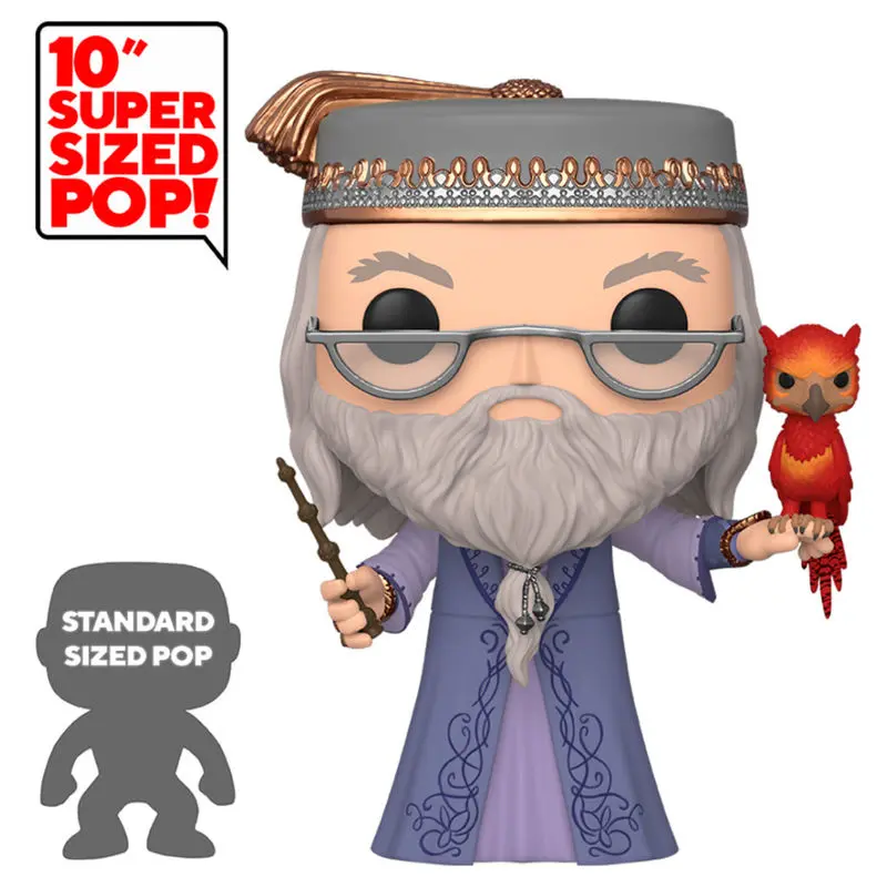 Harry Potter Super Sized POP! Movies figurina de vinil Dumbledore 25 cm poza produsului