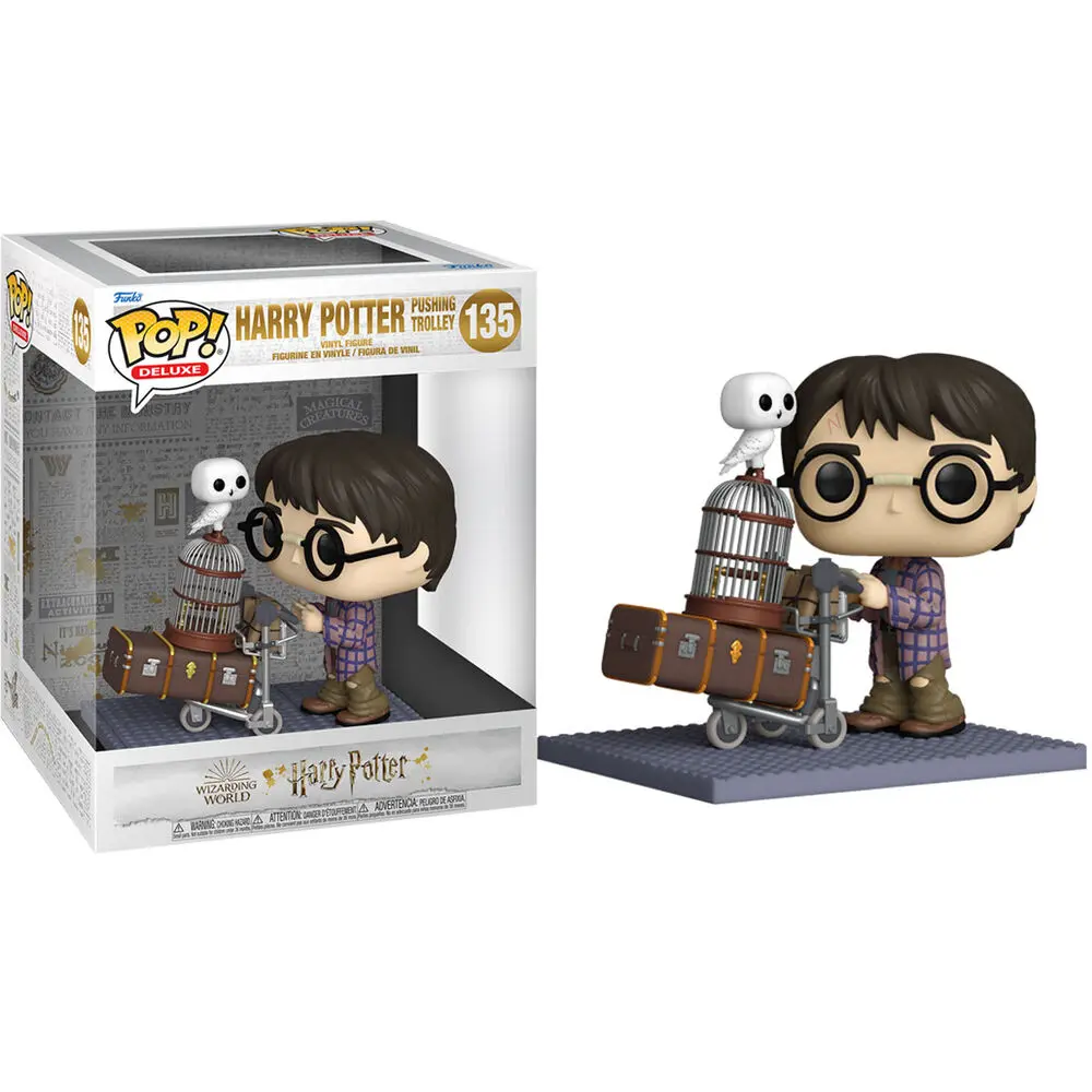 Harry Potter POP! Figurina din vinil Deluxe Harry Împingând Cărucior 9 cm poza produsului