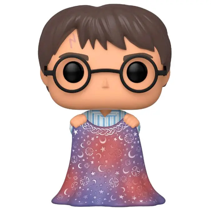 Harry Potter POP! Movies Figurina Vinyl Harry cu Pelerina Invizibilitate 9 cm poza produsului