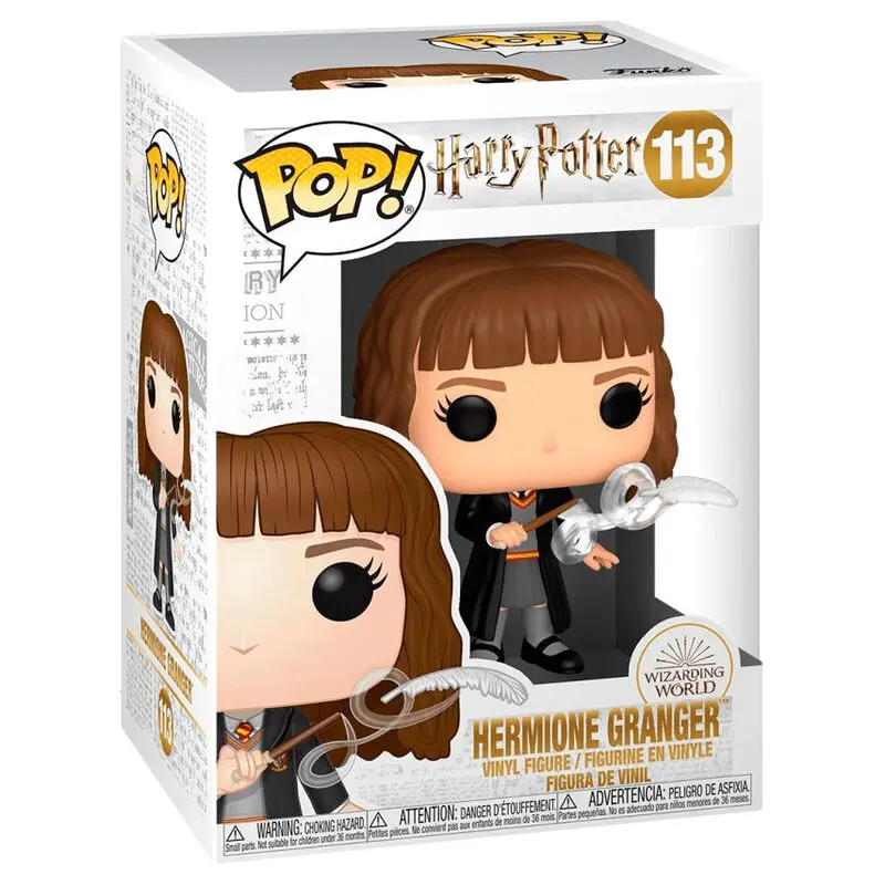 Harry Potter POP! Movies Figurina de vinil Hermione w/Feather 9 cm poza produsului