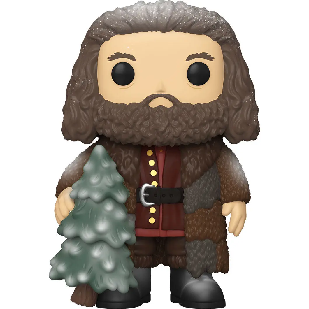 Harry Potter Super Sized POP! Figurina de vinil Holiday Rubeus Hagrid 15 cm poza produsului