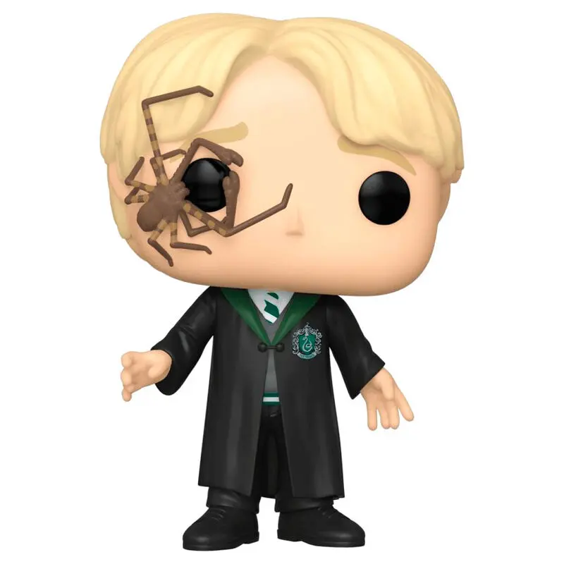 Harry Potter POP! Movies Figurină Vinyl Malfoy cu Păianjen Bici 9 cm poza produsului