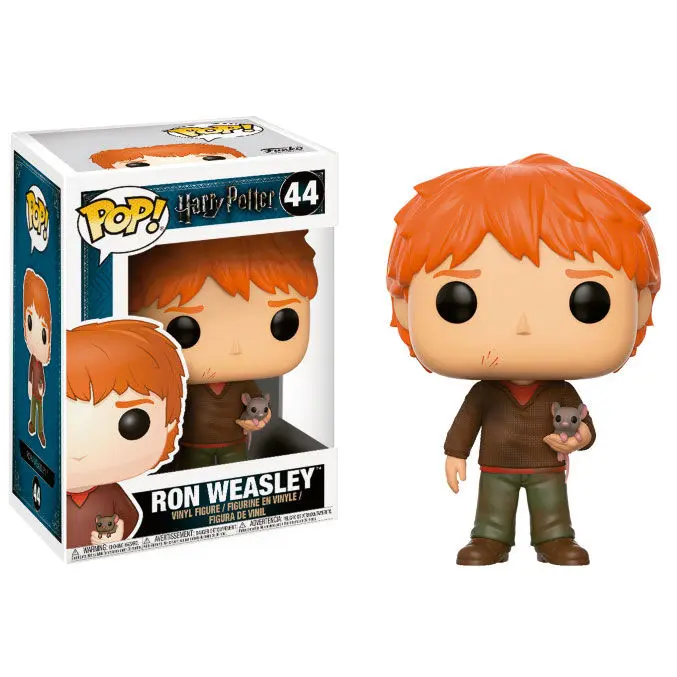 Figurină POP Harry Potter Ron Weasley cu Scabbers poza produsului