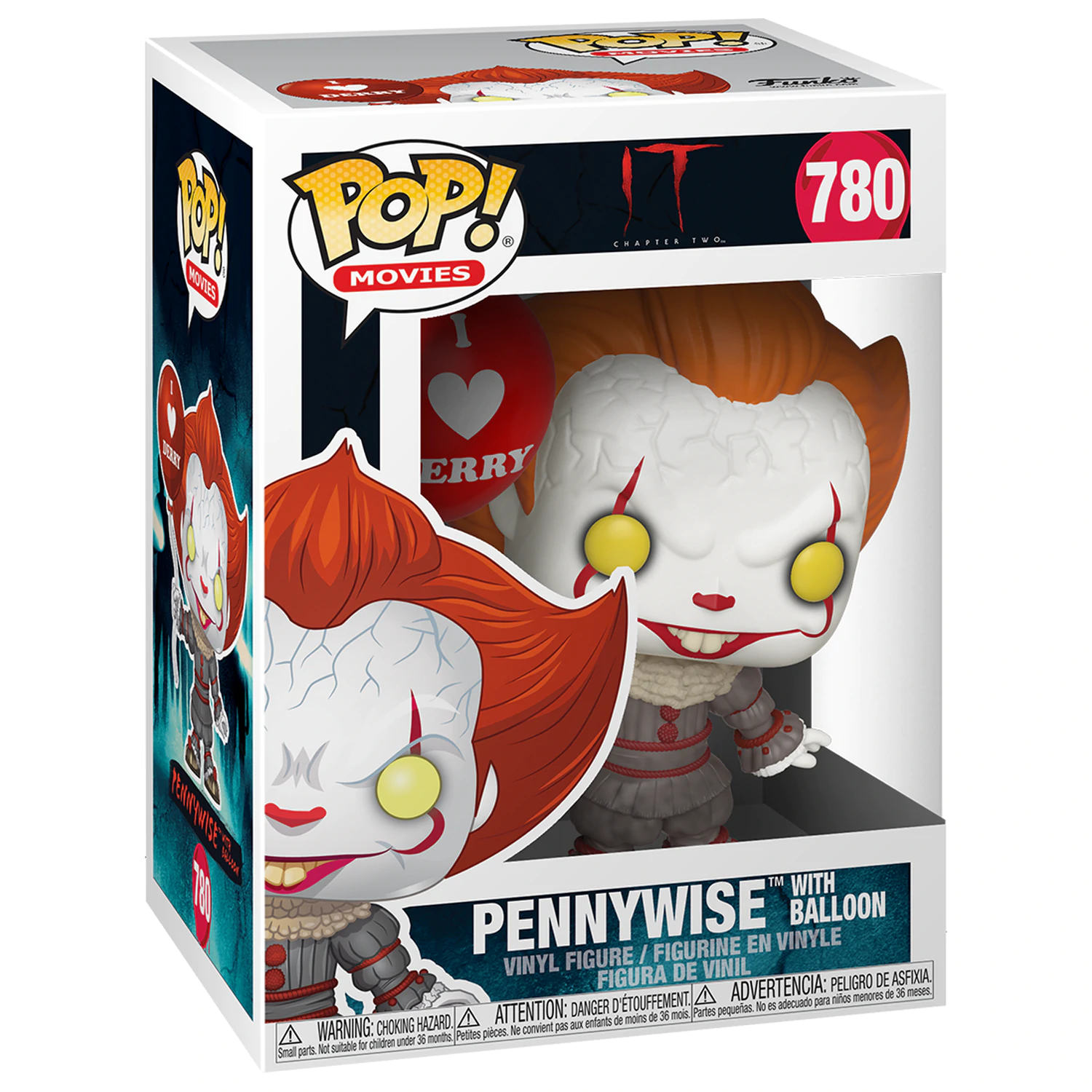 Stephen King's It 2 POP! Movies Figurina Vinyl Pennywise Balloon 9 cm poza produsului