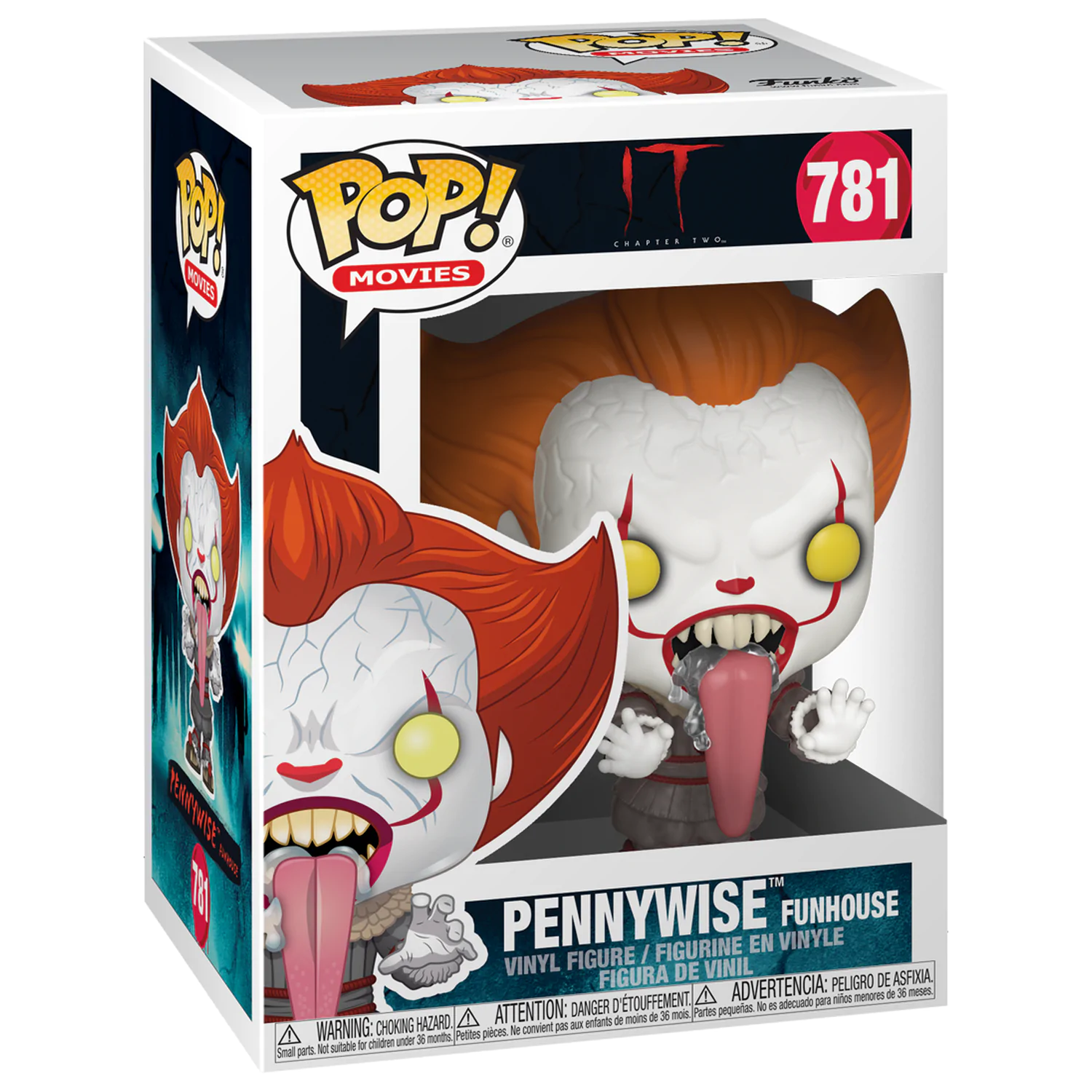 Stephen King's It 2 POP! Movies Figurina Vinyl Pennywise cu Limbă de Câine 9 cm poza produsului