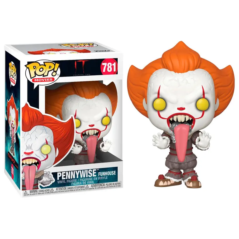 Stephen King's It 2 POP! Movies Figurina Vinyl Pennywise cu Limbă de Câine 9 cm poza produsului