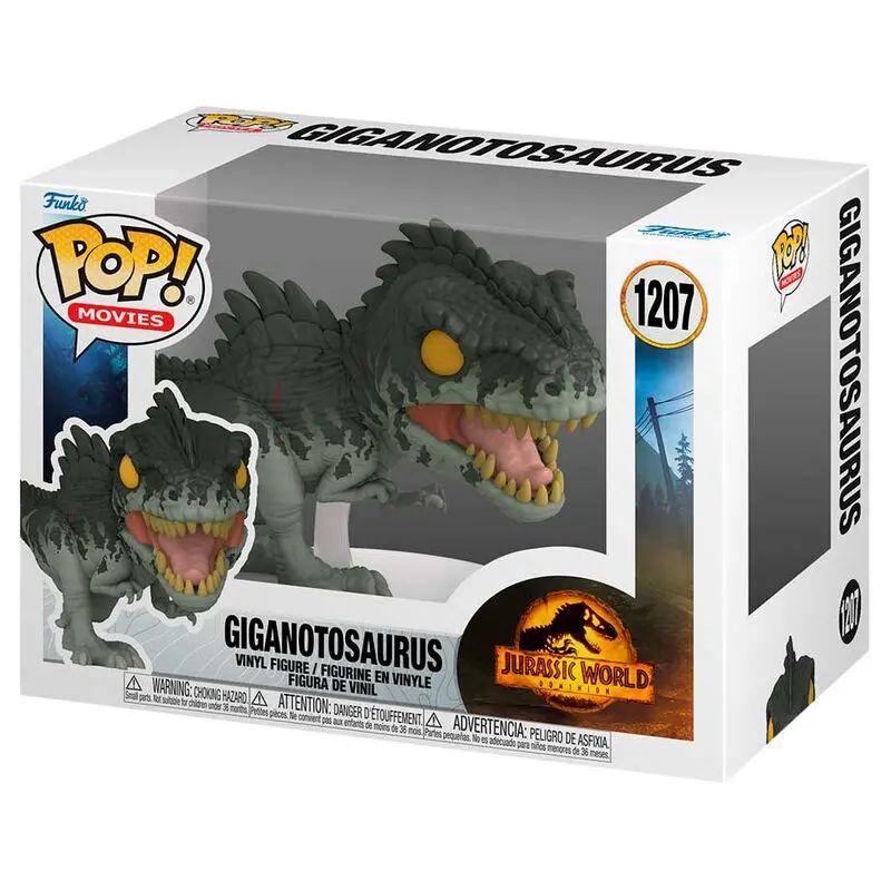 Jurassic World 3 POP! Movies Figurina Vinyl Giganotosaurus 9 cm poza produsului