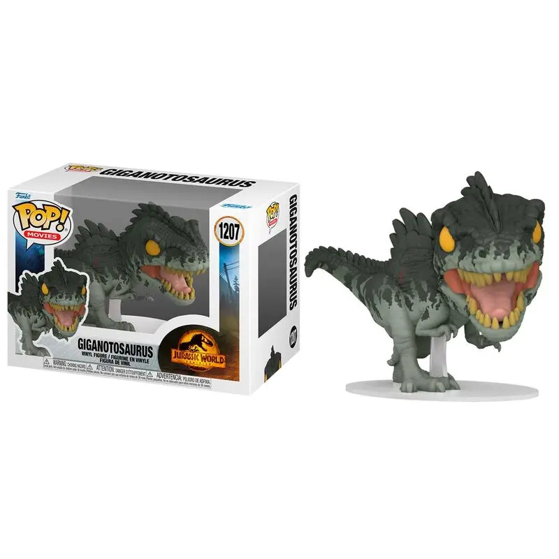 Jurassic World 3 POP! Movies Figurina Vinyl Giganotosaurus 9 cm poza produsului