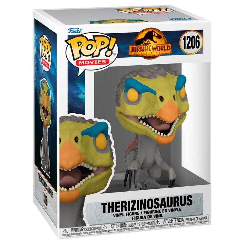 Jurassic World 3 POP! Movies Figurina de vinil Therizinosaurus 9 cm poza produsului