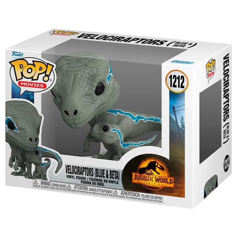 Jurassic World 3 POP! Movies figurină din vinil Blue & Beta 9 cm poza produsului