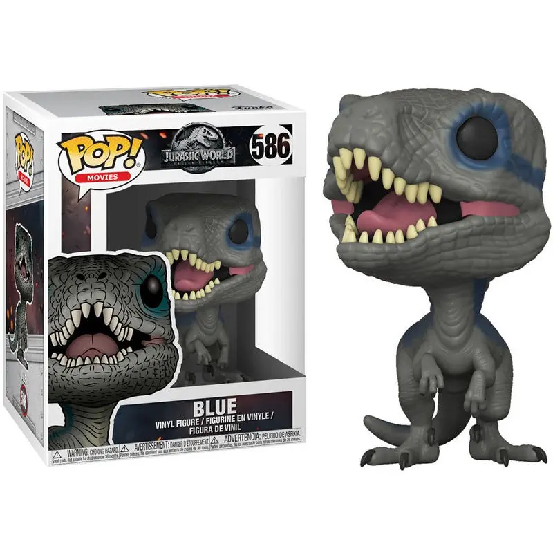 Jurrasic World 2 POP! Movies Figurina Vinil Blue (New Pose) 9 cm poza produsului