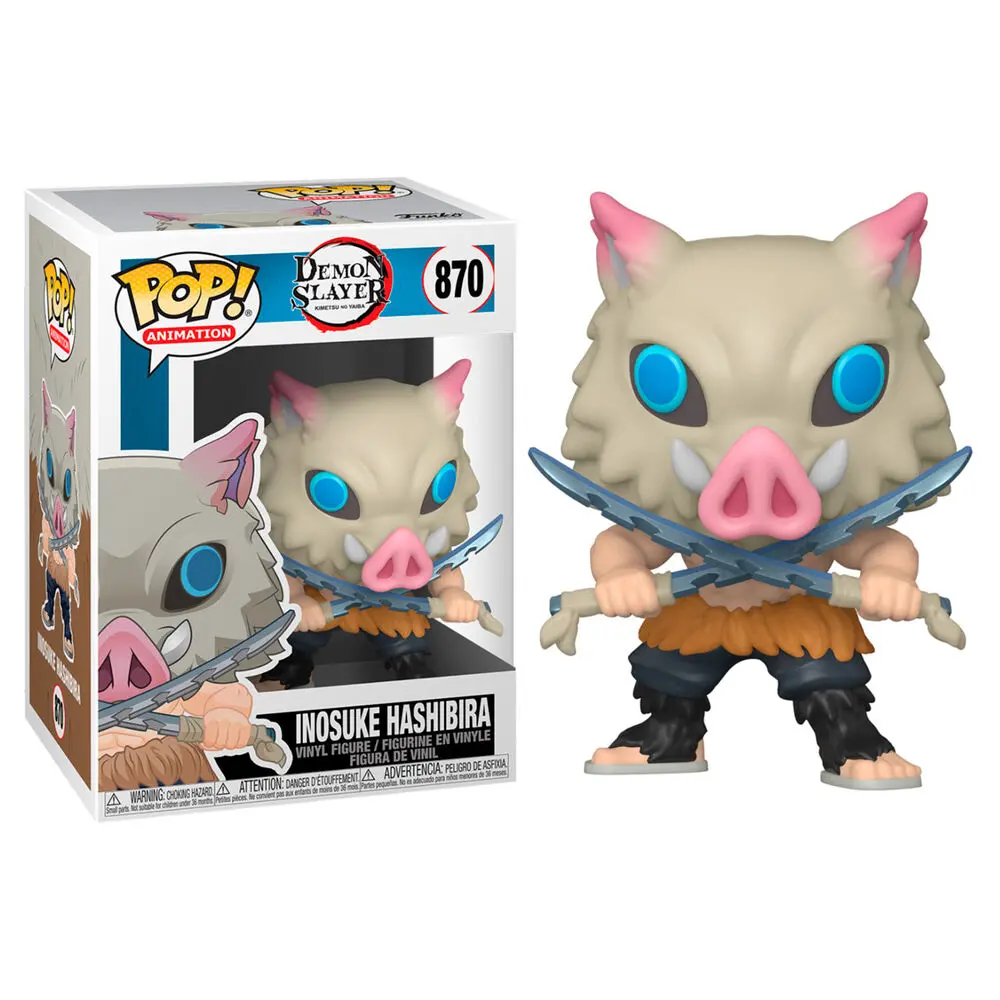 Figurină de vinil animație POP! Demon Slayer Inosuke Hashibira 9 cm poza produsului