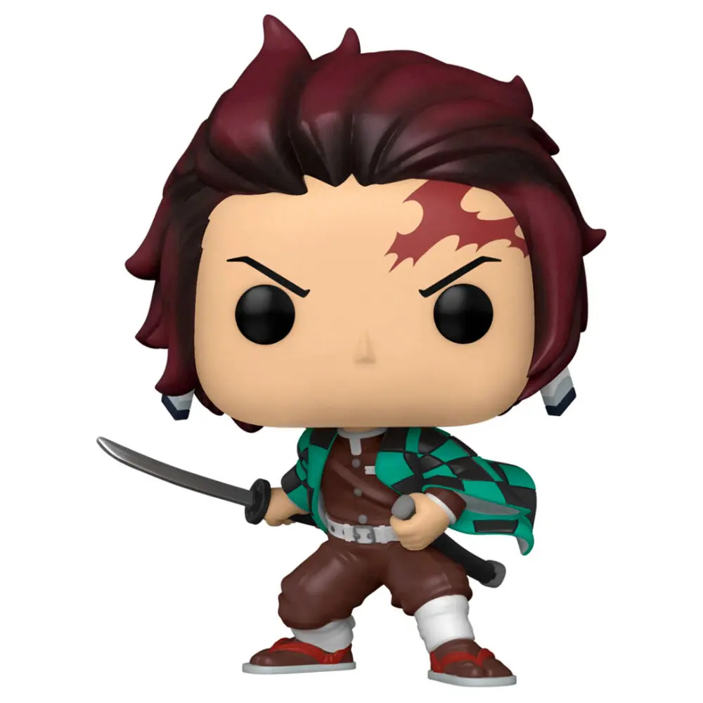 Demon Slayer POP! Animation Figurina de vinil Tanjiro Kamado 9 cm poza produsului