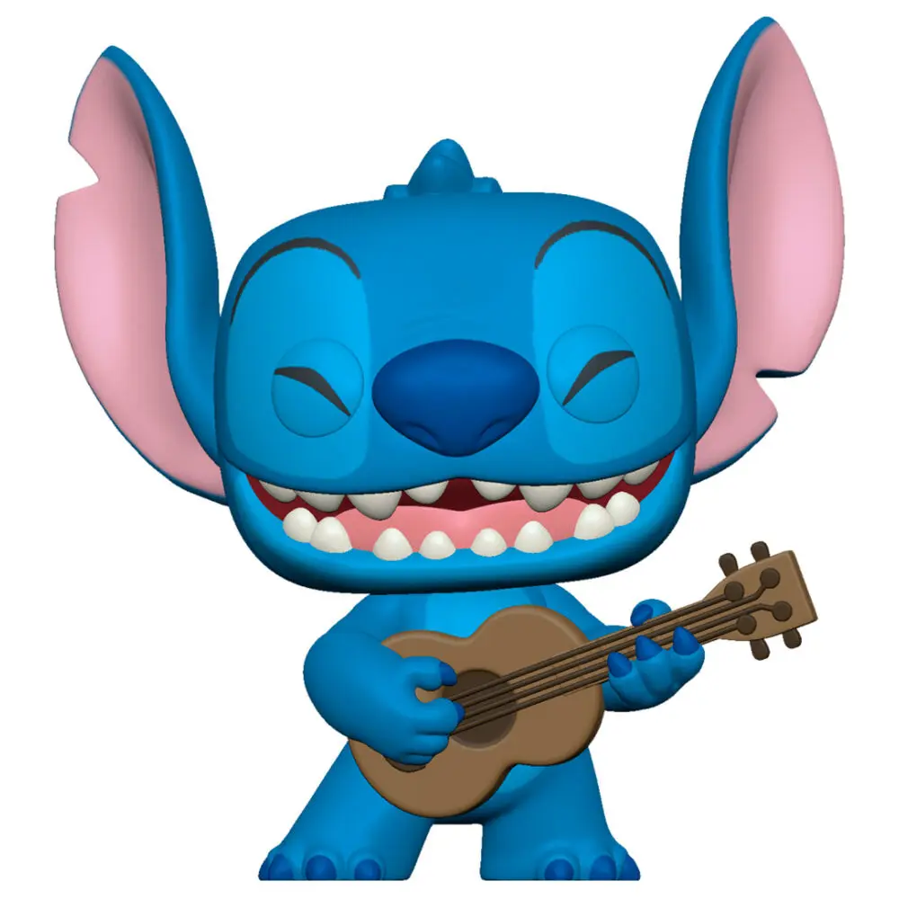 Lilo & Stitch POP! Disney Figurina Vinyl Stitch cu Ukelele 9 cm poza produsului