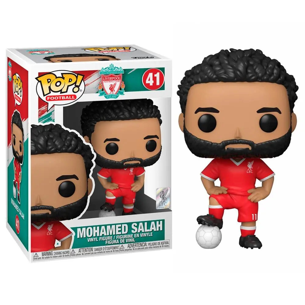 Liverpool F.C. POP! Figurina de vinil fotbal Mohamed Salah 9 cm poza produsului