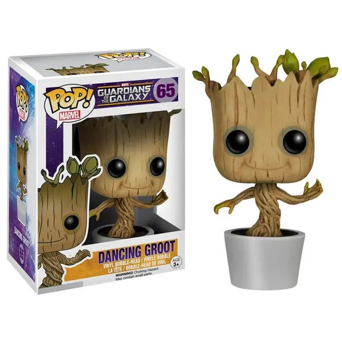 Guardians of the Galaxy POP! Vinyl Bobble-Head Păpușă Dansatoare Groot 10 cm poza produsului