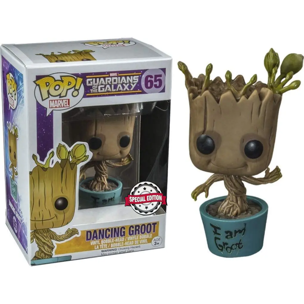 figurina POP Marvel Guardians of the Galaxy Dancing I Am Groot Exclusive poza produsului