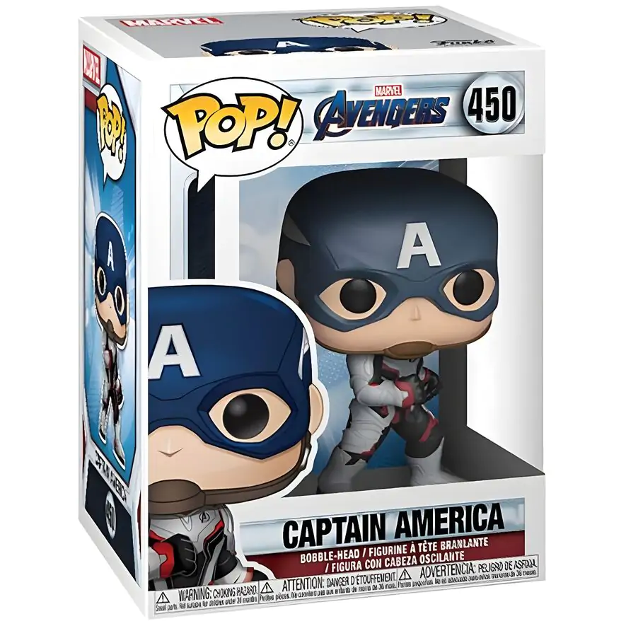 figurina POP Marvel Avengers Endgame Captain America poza produsului